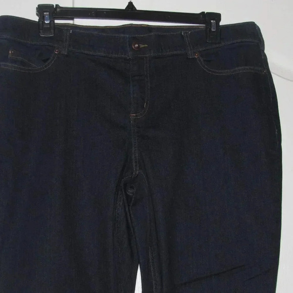 DULUTH TRADING Co. Dark Wash Women’s Jeans Size 20 - Picture 2 of 5